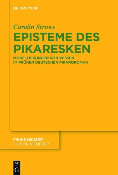 Episteme des Pikaresken (eBook, ePUB) Episteme des Pikaresken (eBook, ePUB)