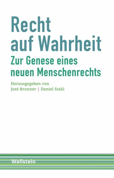 Recht auf Wahrheit (eBook, PDF)