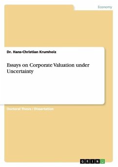 Essays on Corporate Valuation under Uncertainty - Krumholz, Hans-Christian