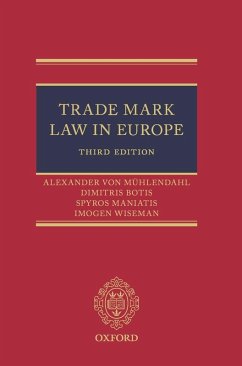 Cover TRADE MARKS IN EUROPE 3E C