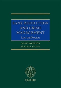 Bank Resolut & Crisis Managem - Gleeson, Simon; Guynn, Randall