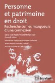 Personne et patrimoine en droit (eBook, ePUB)