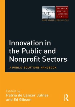 Cover Innovation in the Public and Nonprofit Sectors (eBook, ePUB)