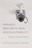 Privacy, Security and Accountability (eBook, ePUB) Privacy, Security and Accountability (eBook, ePUB)