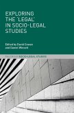 Exploring the 'Legal' in Socio-Legal Studies (eBook, PDF)