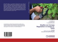 Studies on Canopy Regulation in Grape cv. Italia