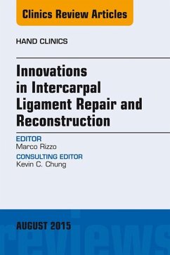 Cover Innovations in Intercarpal Ligament Repair and Reconstruction (eBook, ePUB)