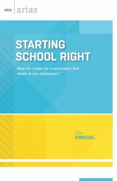 Starting School Right - Kriegel, Otis