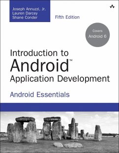 Introduction to Android Application Development (eBook, ePUB) - Annuzzi, Joseph; Darcey, Lauren; Conder, Shane