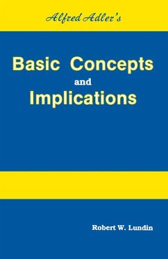 Cover Alfred Adler's Basic Concepts And Implications (eBook, PDF)