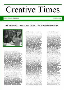 Creative Times - Creative Writing Groups, Oak Tree Arts