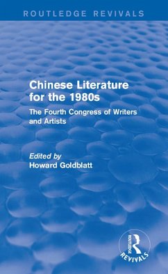 Cover Chinese Literature for the 1980s (eBook, ePUB)
