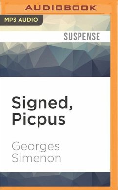 Signed, Picpus - Simenon, Georges
