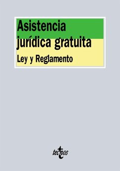 Asistencia jurídica gratuita : ley y reglamento - Editorial Tecnos