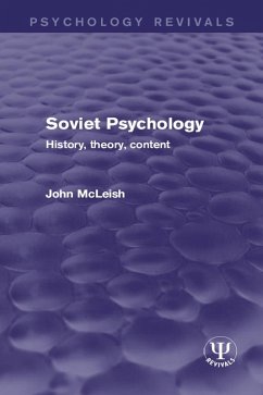 Cover Soviet Psychology (eBook, PDF)