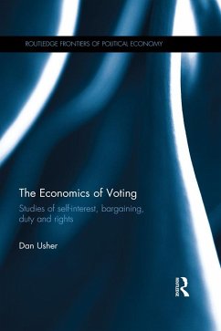 The Economics of Voting (eBook, ePUB) - Usher, Dan