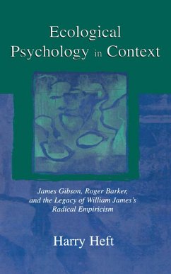 Cover Ecological Psychology in Context (eBook, ePUB)