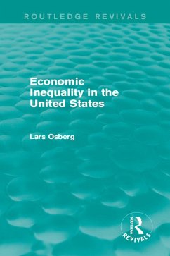 Economic Inequality in the United States (eBook, ePUB) - Osberg, Lars