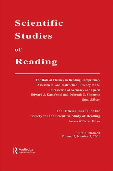The Role of Fluency in Reading Competence, Assessment, and instruction (eBook, ePUB)