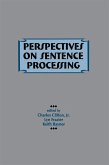 Perspectives on Sentence Processing (eBook, ePUB)
