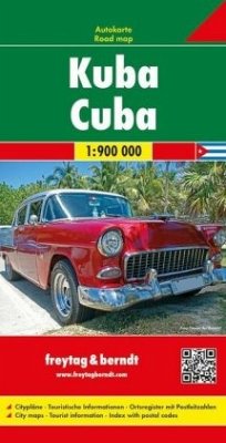 Freytag & Berndt Autokarte Kuba 1:900.000. Cuba