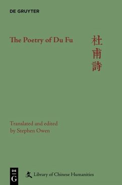 The Poetry of Du Fu (eBook, PDF) - Owen, Stephen