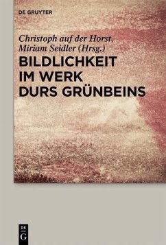 Bildlichkeit im Werk Durs Grünbeins (eBook, ePUB)