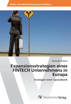 Cover Expansionsstrategien eines FINTECH Unternehmens in Europa