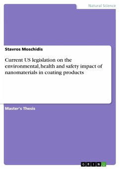 Current US legislation on the environmental, health and safety impact of nanomaterials in coating products