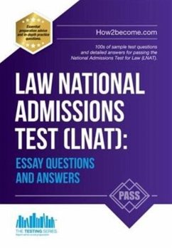 Law National Admissions Test (LNAT): Essay Questions and Answers - How2Become