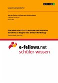 Die Ideen von 1914. Deutsche und britische Gelehrte zu Beginn des Ersten Weltkriegs