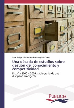 Cover Una década de estudios sobre gestión del conocimiento y competitividad