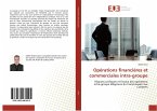 Opérations financières et commerciales intra-groupe