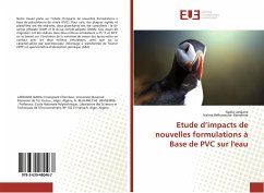 Etude d¿impacts de nouvelles formulations à Base de PVC sur l'eau - Lardjane, Nadia;Belhaneche- Bensemra, Naima