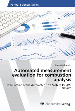 Automated measurement evaluation for combustion analysis