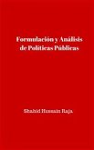 Formulación y Análisis de Políticas Públicas (eBook, ePUB)