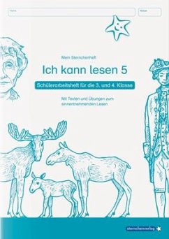 Ich kann lesen 5 - Schülerarbeitsheft für die 3. und 4. Klasse - sternchenverlag GmbH;Langhans, Katrin