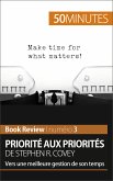 Priorité aux priorités de Stephen R. Covey (Book review) (eBook, ePUB)