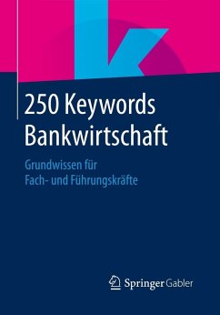 Cover 250 Keywords Bankwirtschaft (eBook, PDF)