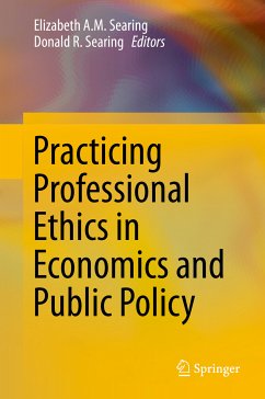 Practicing Professional Ethics in Economics and Public Policy (eBook, PDF)