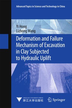 Deformation and Failure Mechanism of Excavation in Clay Subjected to Hydraulic Uplift (eBook, PDF) - Hong, Yi; Wang, Lizhong