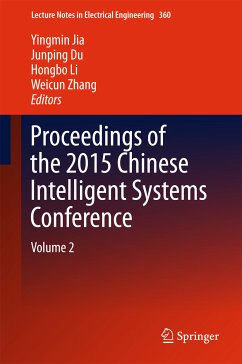 Proceedings of the 2015 Chinese Intelligent Systems Conference (eBook, PDF)