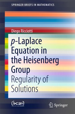 p-Laplace Equation in the Heisenberg Group (eBook, PDF) - Ricciotti, Diego