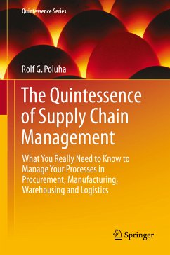 The Quintessence of Supply Chain Management (eBook, PDF) - Poluha, Rolf G.