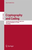 Cryptography and Coding (eBook, PDF)