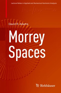Morrey Spaces (eBook, PDF) - Adams, David