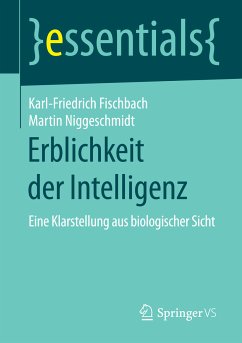 Erblichkeit der Intelligenz (eBook, PDF) - Fischbach, Karl-Friedrich; Niggeschmidt, Martin