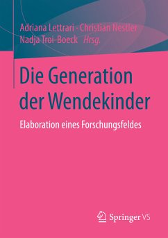 Die Generation der Wendekinder (eBook, PDF)