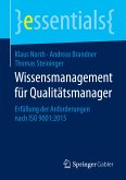 Wissensmanagement für Qualitätsmanager (eBook, PDF)