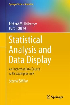 Statistical Analysis and Data Display (eBook, PDF) - Heiberger, Richard M.; Holland, Burt